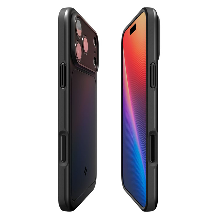 ETUI SPIGEN IPHONE 17 PRO THIN FIT MAG MAGSAFE CZARNE