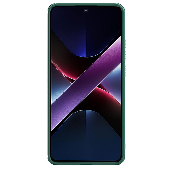 NILLKIN super frosted shield PRO XIAOMI POCO X7 PRO, DEEP GREEN / ZIELONY