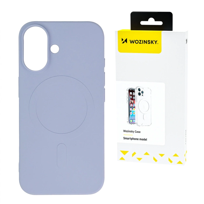 Etui Liquid Silicone Case MagSafe na Samsung Galaxy S25+ - fioletowe