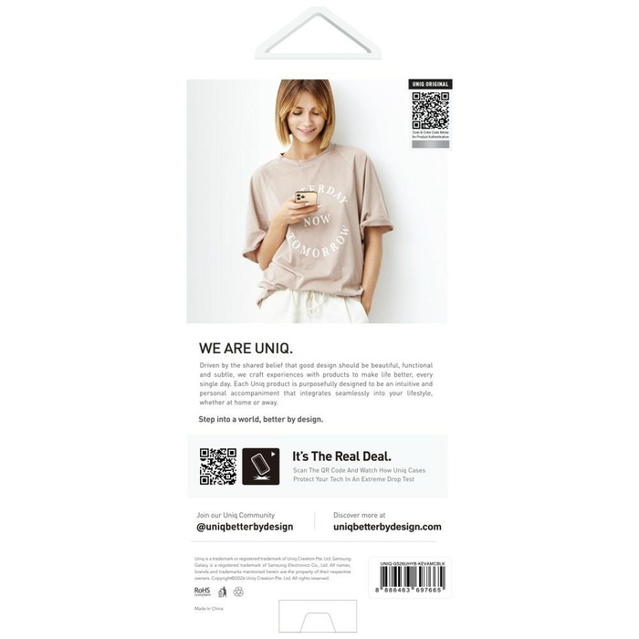 Etui UNIQ Keva do Samsung Galaxy S26     Ultra Magclick Charging czarny