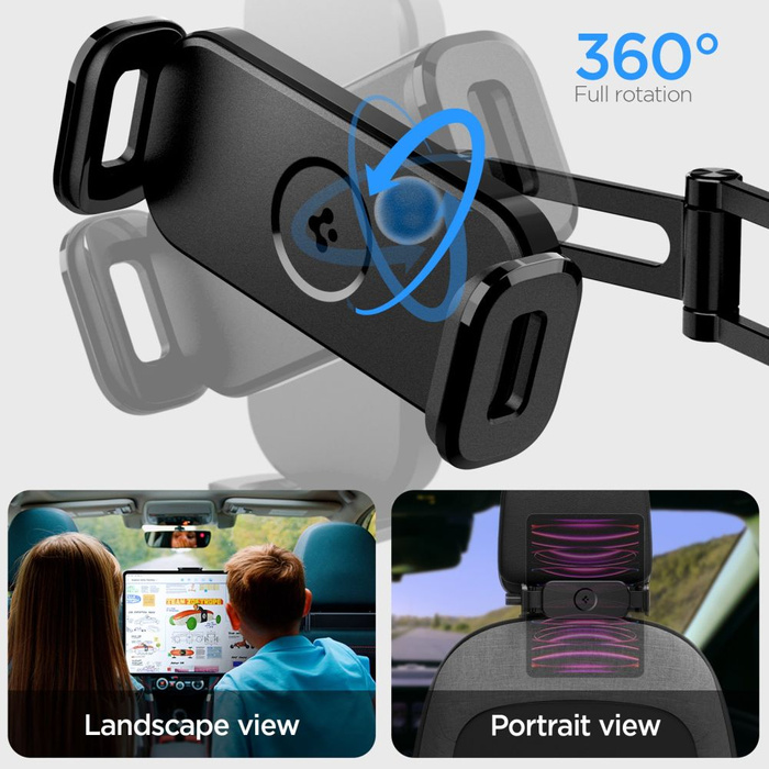 UCHWYT SPIGEN ONETAP UTS45 UNIVERSAL HEADREST CAR MOUNT BLACK