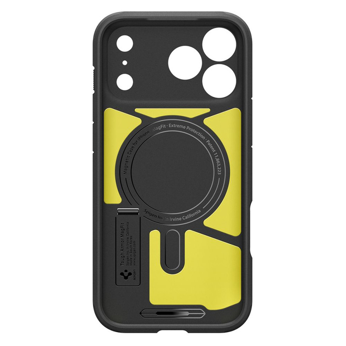 ETUI SPIGEN IPHONE 17 PRO TOUGH ARMOR ”T” MAG MAGSAFE CZARNE