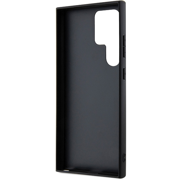 Etui BMW BMHMS24L23RTPK Samsung Galaxy S24 Ultra S928 czarny/black hardcase Signature Leather Half Textured & Circle MagSafe Case