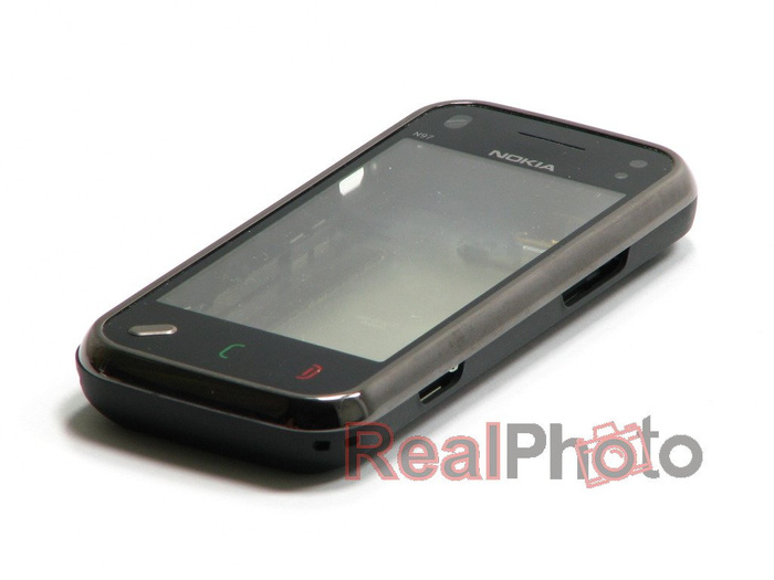 Obudowa NOKIA N97 Mini Dotyk Komplet Czarna Oryg
