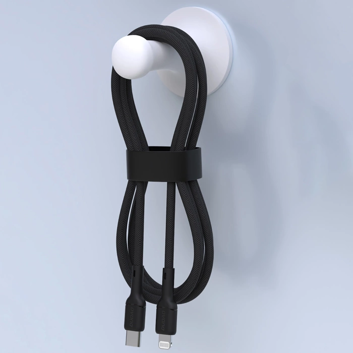 Kabel Dudao L9X 30W USB-C - Lightning 1m - czarny