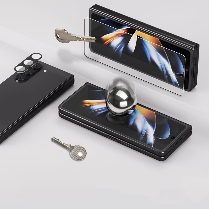 Folia Ochronna Whitestone All-in-one 2-set Galaxy Z Fold 5 Clear