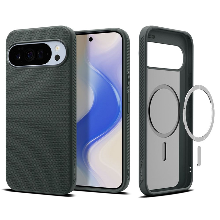 ETUI SPIGEN GOOGLE PIXEL 10 PRO XL LIQUID AIR MAG MAGSAFE ABYSS GREEN