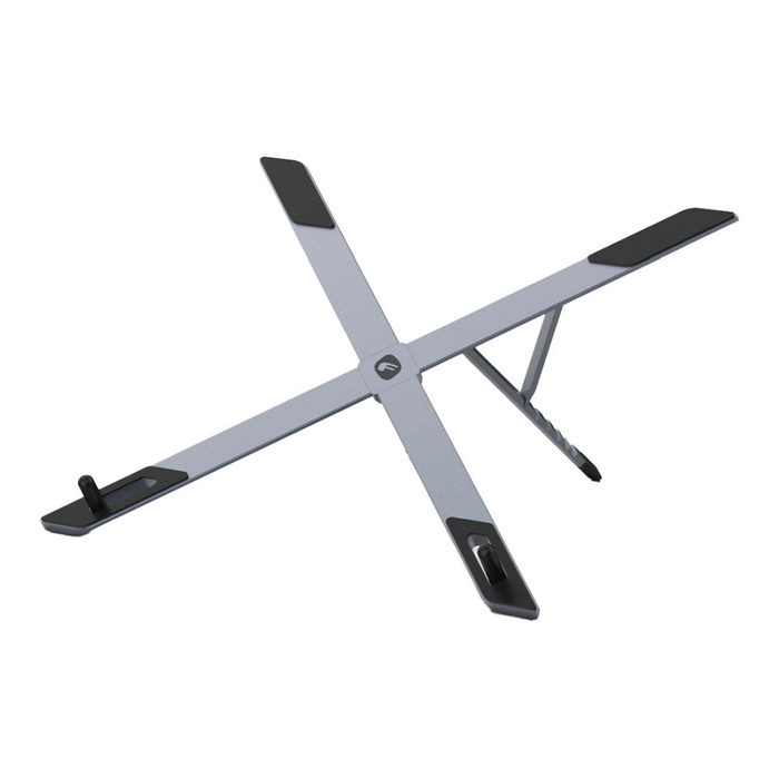 Uchwyt na laptop / tablet biurkowy składany Forcell F-Grip Fold Stand X Pro szary