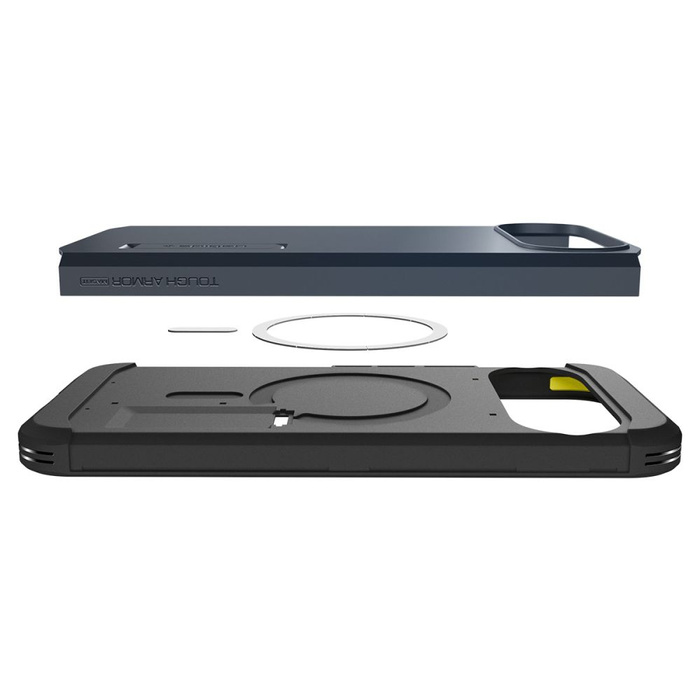 ETUI SPIGEN GOOGLE PIXEL 10 / 10 PRO TOUGH ARMOR MAG MAGSAFE METAL SLATE