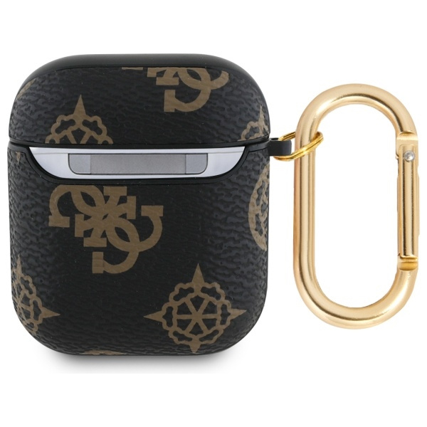 Guess GUA2PG4GPK AirPods 1/2 cover        czarny/black 4G Hook