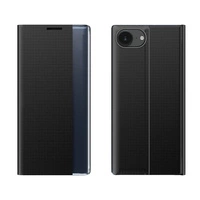 Etui New Sleep Case pokrowiec z klapką i podstawką na iPhone 16e - czarne