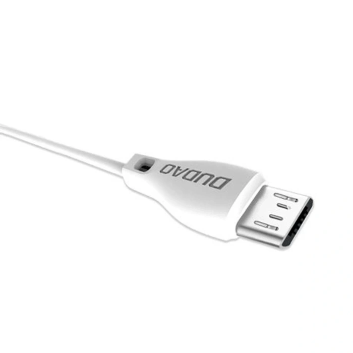 Kabel Dudao L4M USB-A - MicroUSB 2.4 A 1m - biały