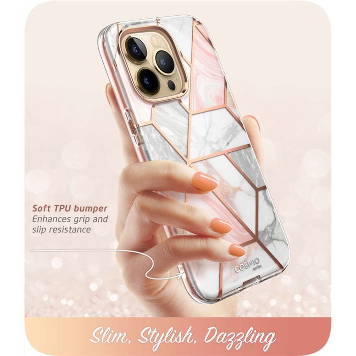 Etui Supcase Cosmo iPhone 14 Pro Marble