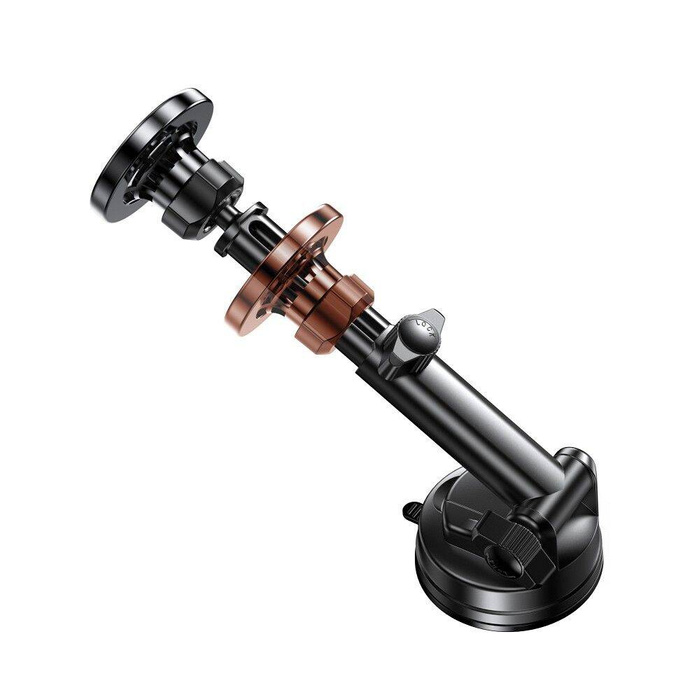 FORCELL F-Grip PrecisionX uchwyt samochodowy do szyby/deski/kratki kompatybilny z MagSafe czarny