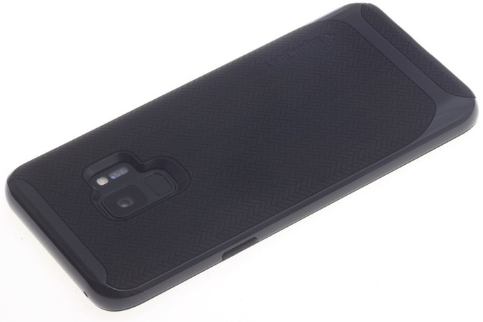 Etui Spigen Galaxy S9 Neo Hybrid Czarne Case Samsung Shiny Black