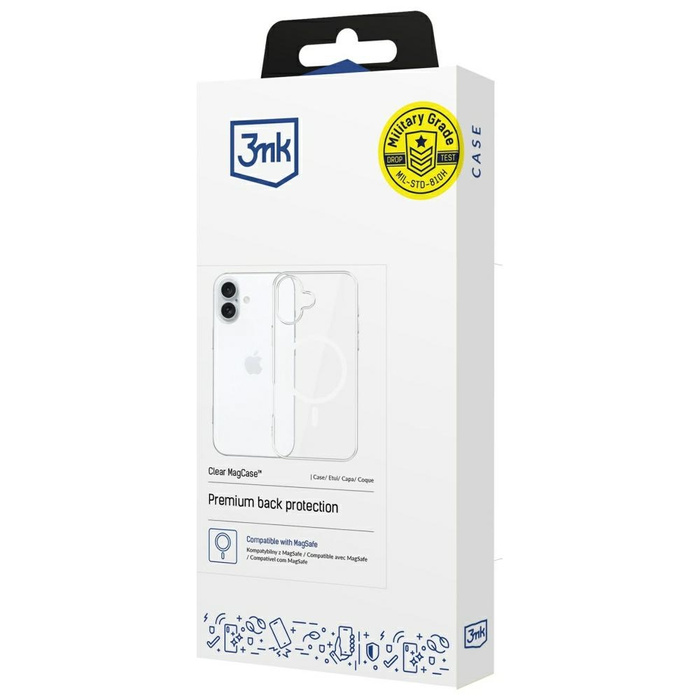 Etui 3MK Clear MagCase do Apple iPhone   17
