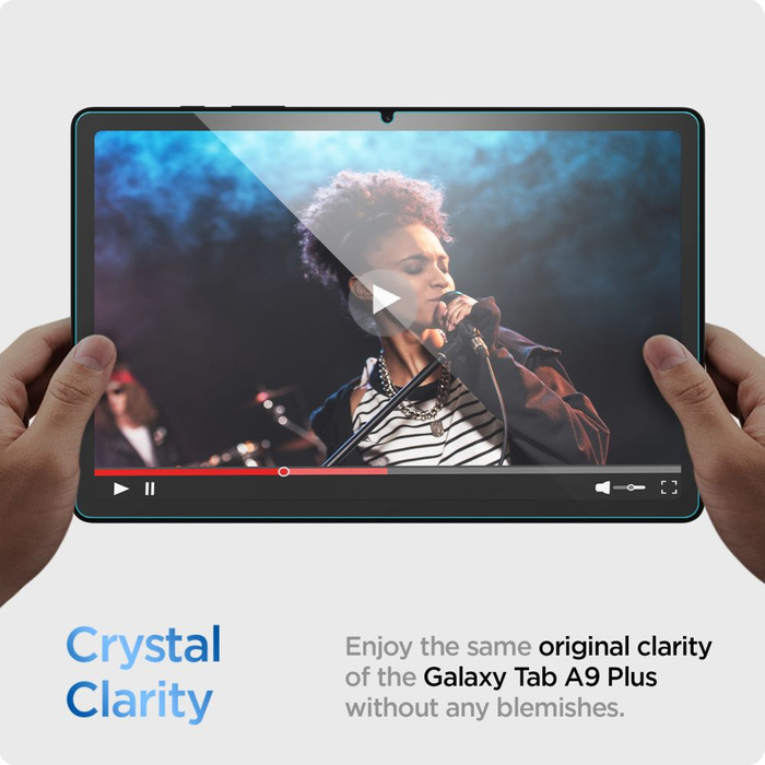 Szkło Hartowane Spigen Glas.tr Slim Samsung Galaxy Tab A9+ Plus 11.0 X210 / X215 / X216 Clear