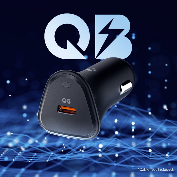 ŁADOWARKA SAMOCHODOWA SPIGEN ESSENTIAL EV301 1-PORT CAR CHARGER 30W BLACK