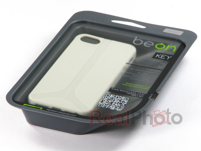 Etui Pokrowiec Apple iPhone 5 5S SE BEON Key Szary