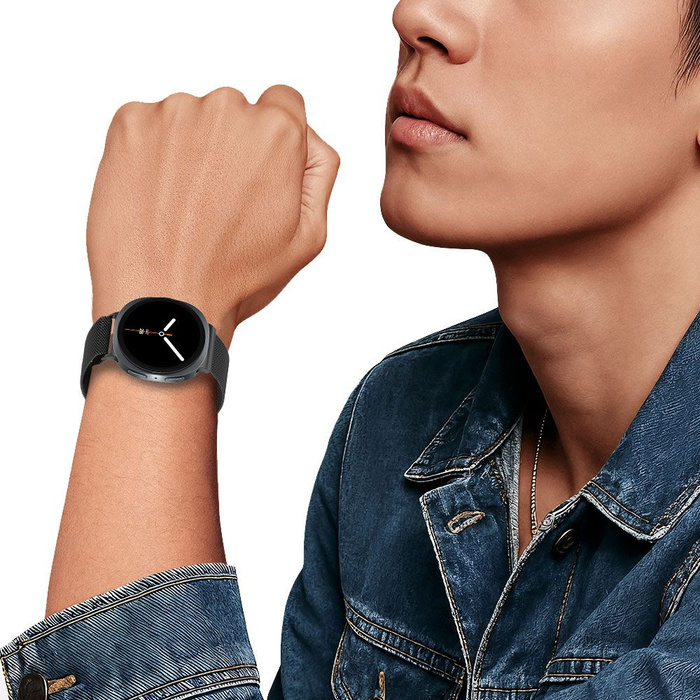 PASEK TECH-PROTECT SAMSUNG GALAXY WATCH 8 / CLASSIC (40 / 44 / 46 MM) MILANESEBAND CZARNY