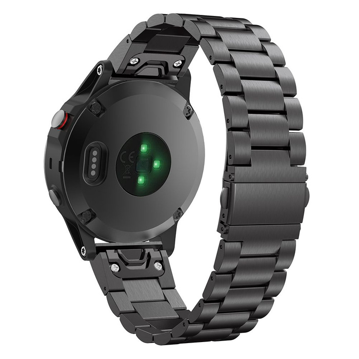 Pasek Tech-Protect Stainless Garmin Fenix 3 / 5X / 3 Hr / 5X Plus /  6X / 6 X Pro / 7X Black