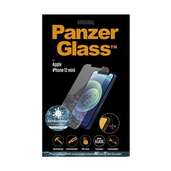 PanzerGlass Standard Super+ iPhone 12 Mini Antibacterial