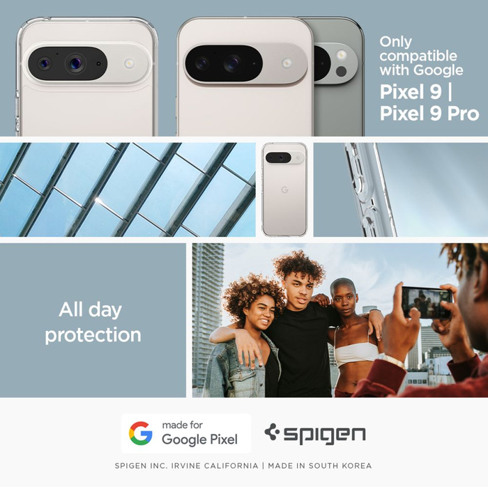 Etui SPIGEN ULTRA HYBRID GOOGLE PIXEL 9 / 9 PRO CRYSTAL CLEAR