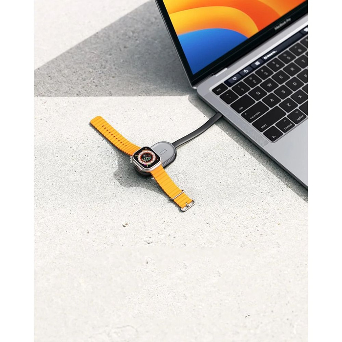 VEGER powerbank 1200 mAh do zegarka kompatybilny z Apple Watch Pomme (W0102) czarny