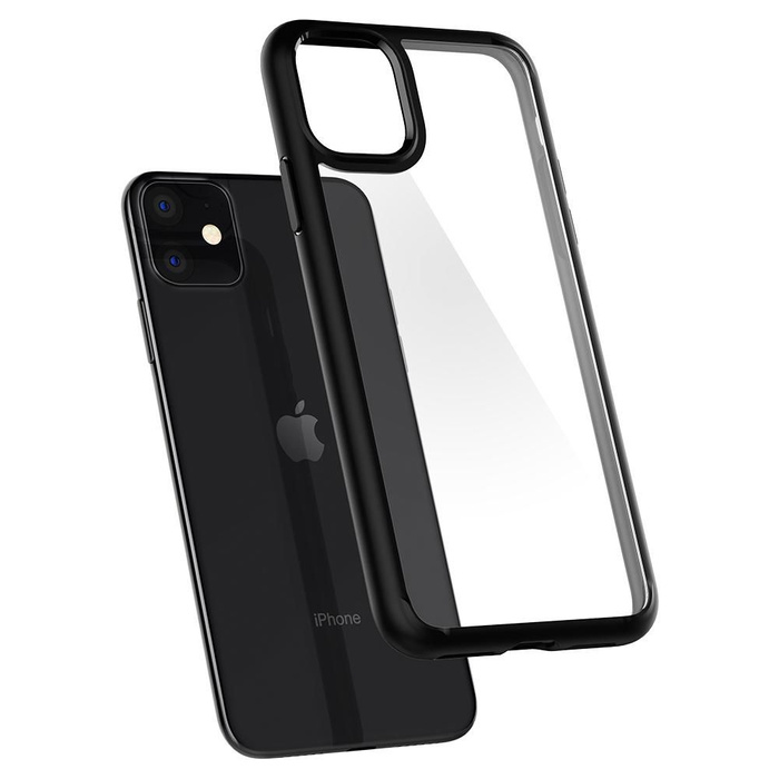 Etui Spigen iPhone 11 Ultra Hybrid Czarne Black Case Apple