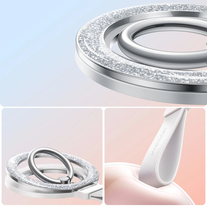 Uchwyt Joyroom JR-ZS425 ring magnetyczny - biały