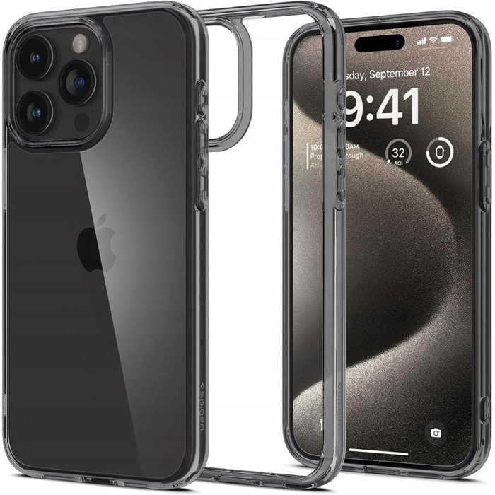 Etui SPIGEN ULTRA HYBRID IPHONE 15 PRO SPACE CRYSTAL