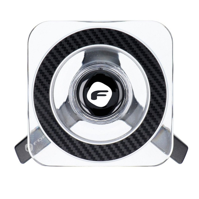 Uchwyt na telefon do samochodu magnetyczny zgodny z MagSafe Forcell F-Grip MagPro do kratki czarny