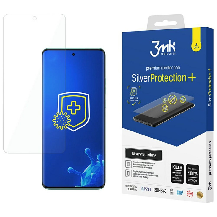Folia antymikrobowa montowana na mokro    3MK SilverProtect+ do Motorola Edge 40 Neo