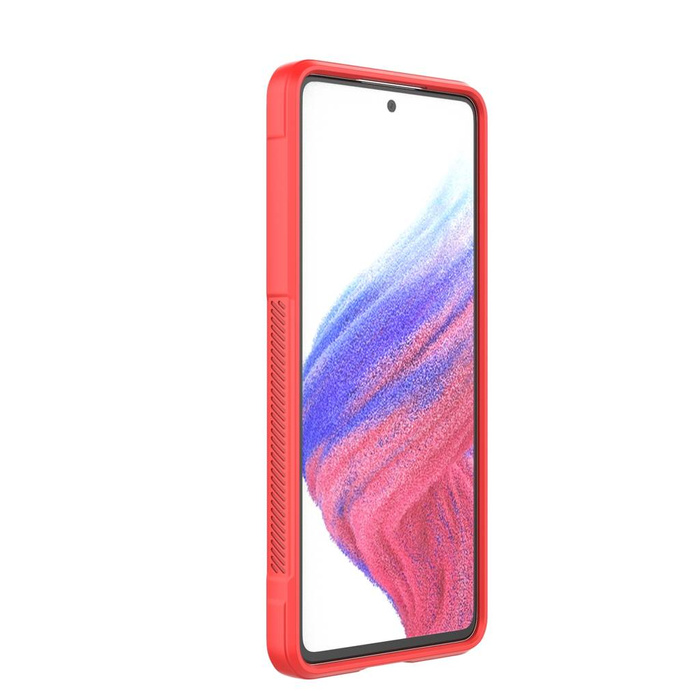 Magic Shield Case etui do Samsung Galaxy A53 5G elastyczny pancerny pokrowiec ciemnoniebieski