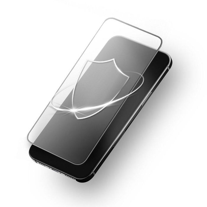 Szkło hartowane do iPhone 16 Forcell Ultra Clear Glass czarne