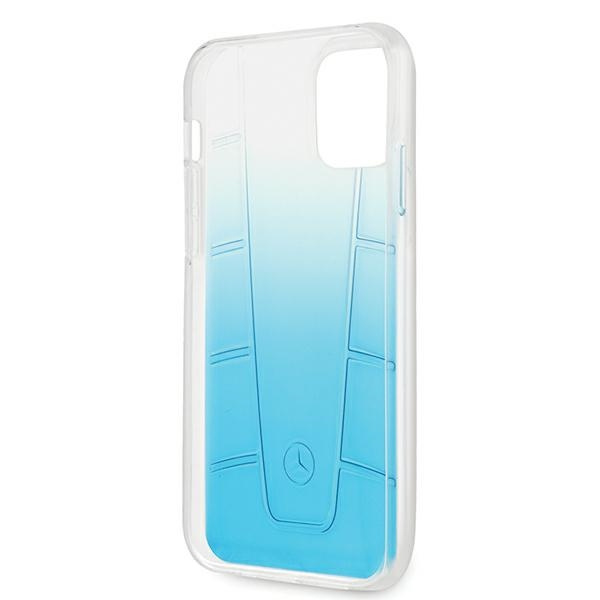 Etui Mercedes Apple iPhone 12 Pro Max Transparent Line Niebieski Case