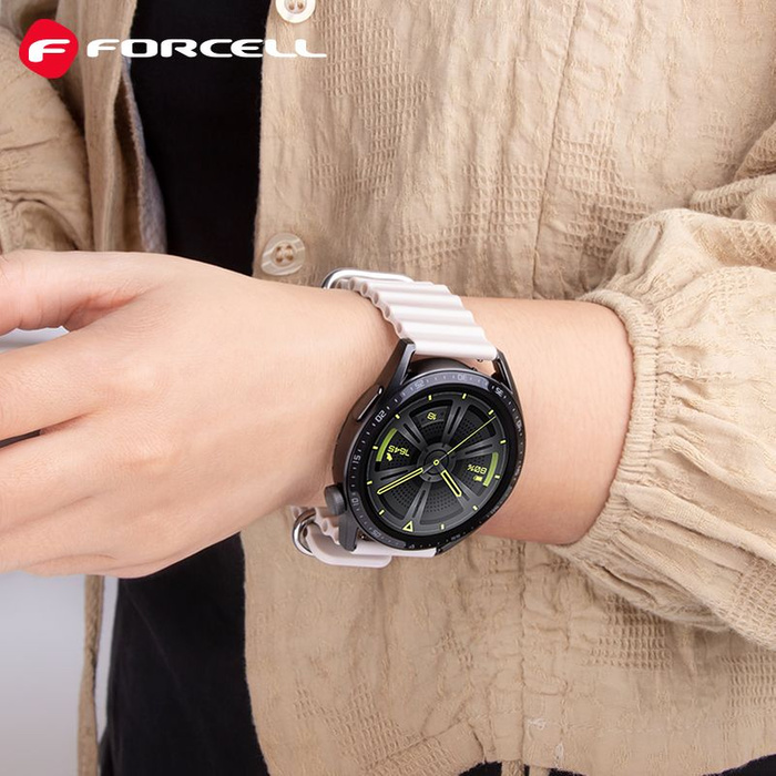 Pasek do Samsung Galaxy Watch Forcell Forcell F-Design FS01 dziurki silikon 22 mm gwiezdny