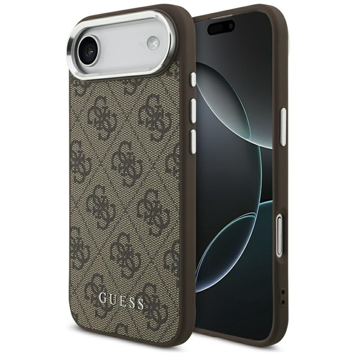 Etui Guess 4G Classic Logo MagSafe do    iPhone Air brązowy