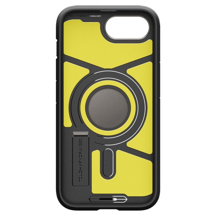 ETUI SPIGEN IPHONE 16E TOUGH ARMOR MAG MAGSAFE GUNMETAL