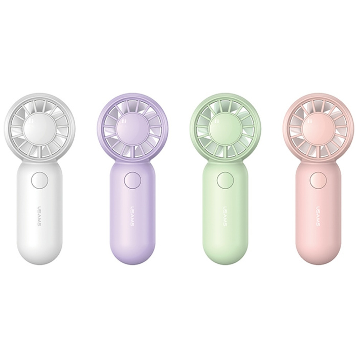 Wiatrak ręczny USAMS Mini Pocket ZB354 Fioletowy