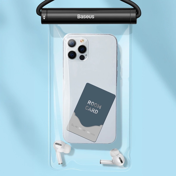 Etui Wodoodporne etui Baseus AquaGlide z zamkiem cylindrycznym (czarne)