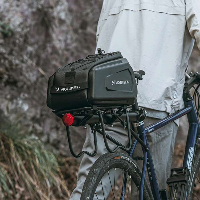 Sakwa rowerowa Wozinsky WSR-01B na bagażnik 9l - czarna