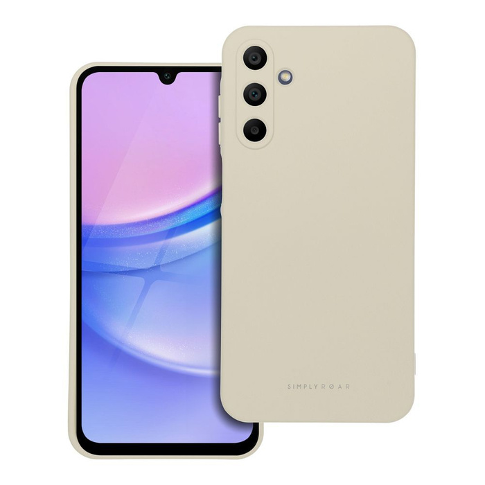 Futerał Roar Space Case - do Samsung Galaxy A15 4G / A15 5G Kremowy