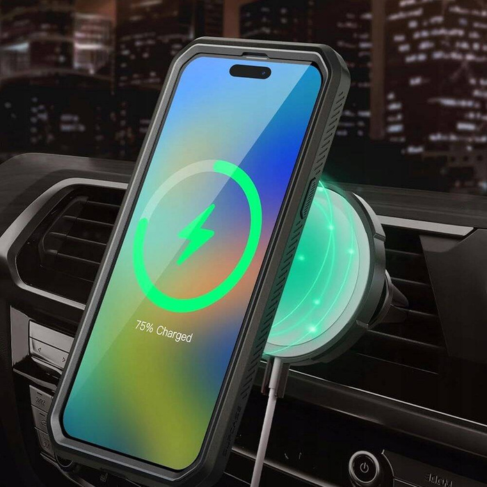 Etui Supcase Ub Pro Mag Magsafe iPhone 15 Pro Black Case