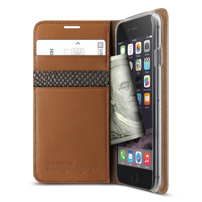 Etui Apple iPhone 6 6S VERUS Genuine Leather Case Prawdziwa Skóra!