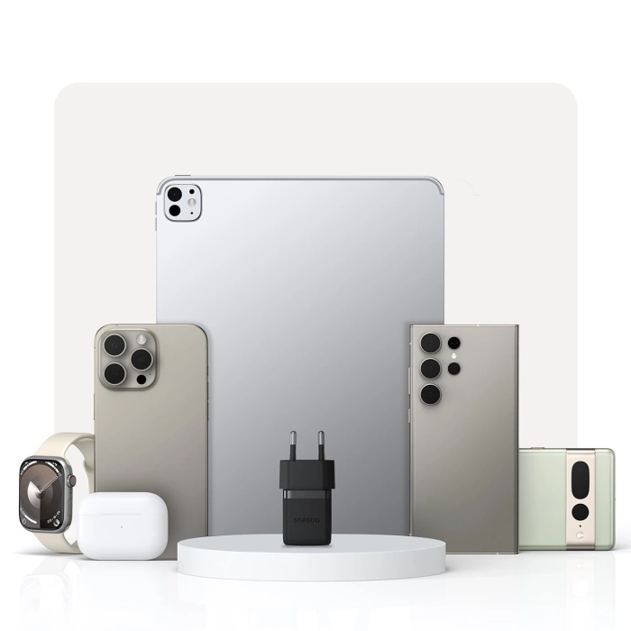 Ładowarka sieciowa Baseus Palm 30W USB-C - biała