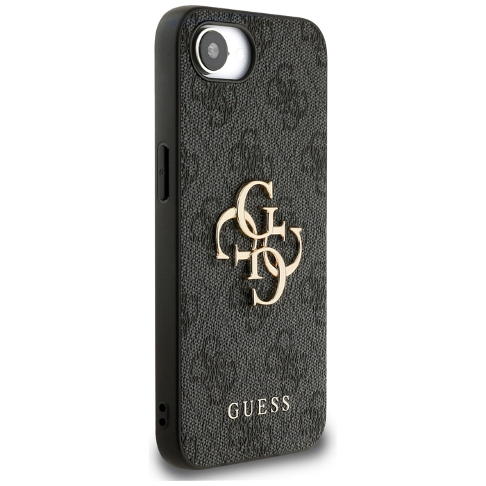 Etui Guess 4G Big Logo do iPhone 16e     czarny