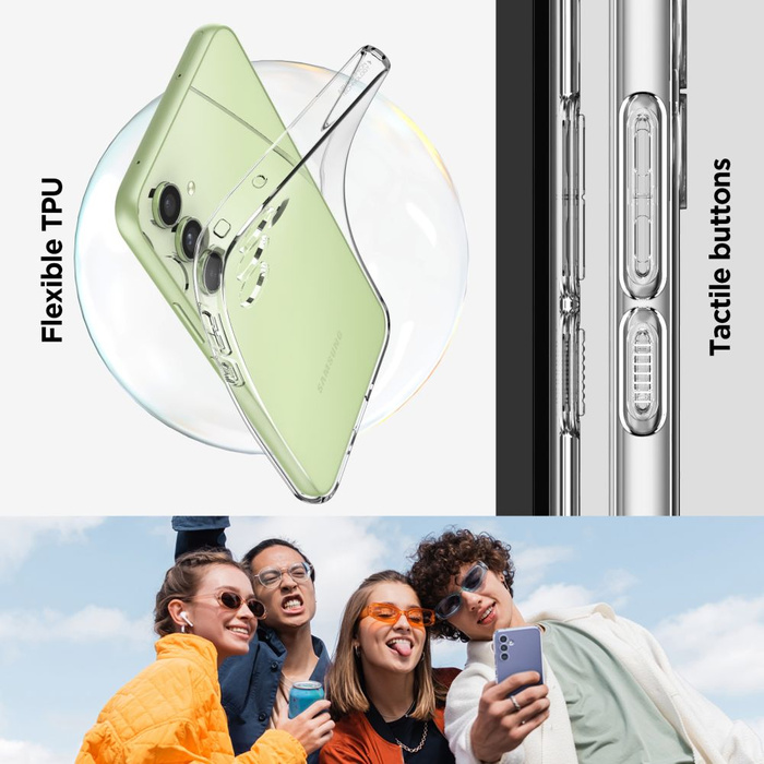 Etui SPIGEN Liquid Crystal Galaxy A54 5G Crystal Clear