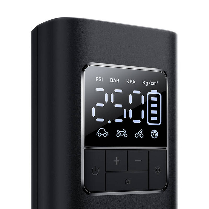 Pompka samochodowa/kompresor Baseus SuperMini Pro (czarna)