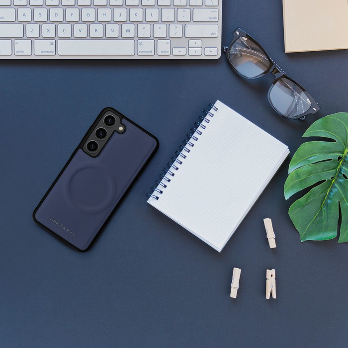 ROAR futerał MAG MORNING do SAMSUNG A35 5G Granatowy